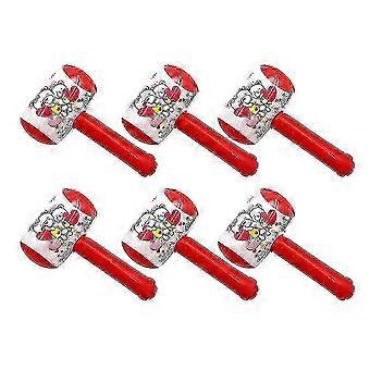 12 Pcs Kids Hammer Toy Hammers Hammer Inflates Hammers Inflatable Toys Inflatable Hammers-YH