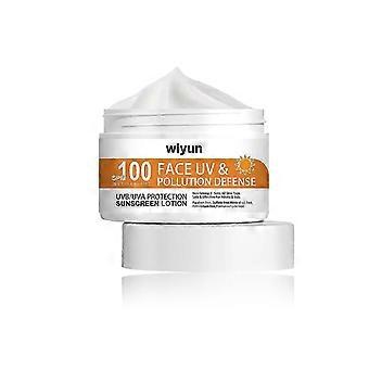 Sanfte UV-Schutzcreme - feuchtigkeitsspendende, nicht klebrige, erfrischende Hautpflege mit Glycerin & Hyaluronsäure