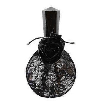 Women's Long-Lasting Flower Fragrance Perfume Spray with Lace Rose Decor, 100ml, 26s