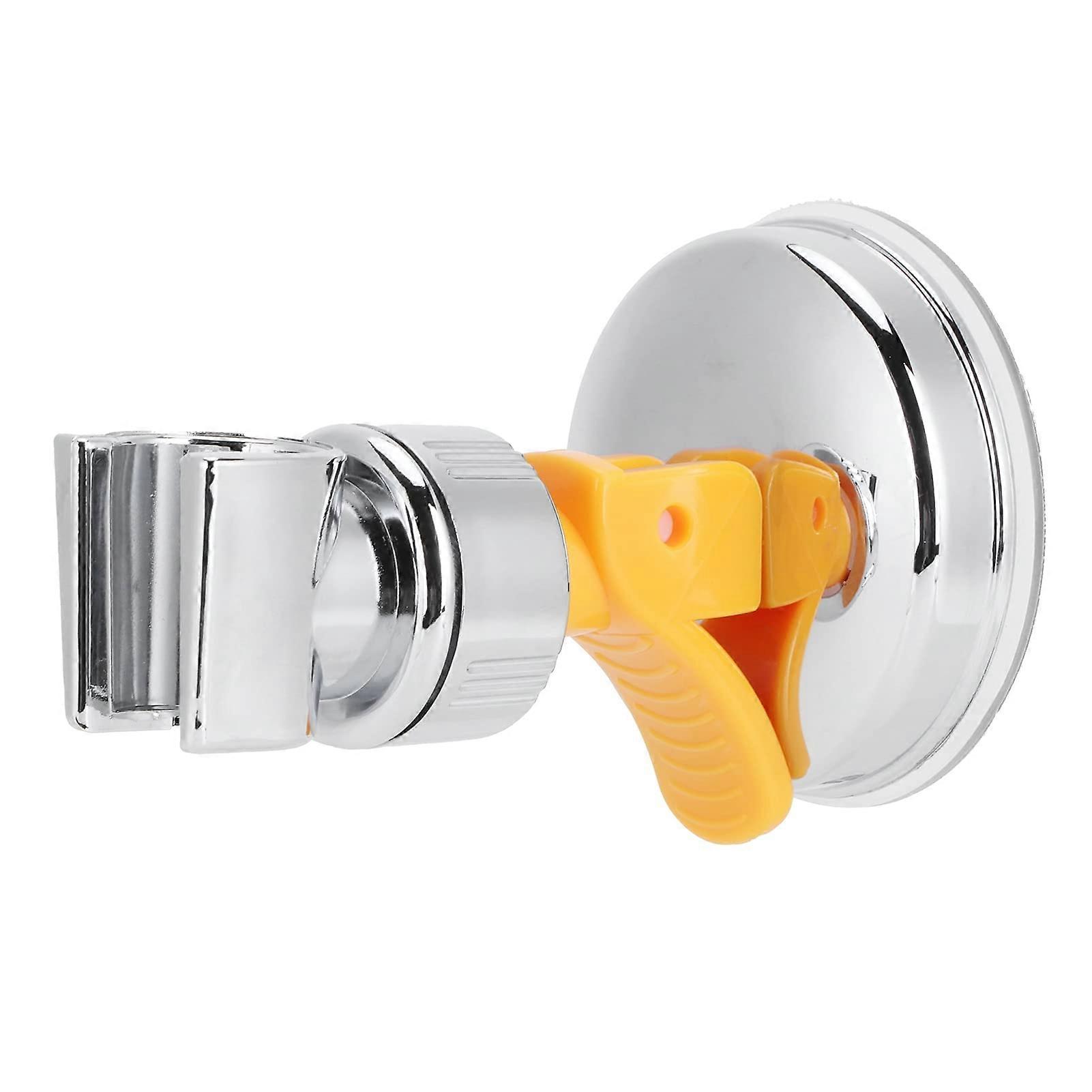 Adjustable Shower Head Holder with Removable Suction Cup, No Drill Wall Mounted Handheld Bracket