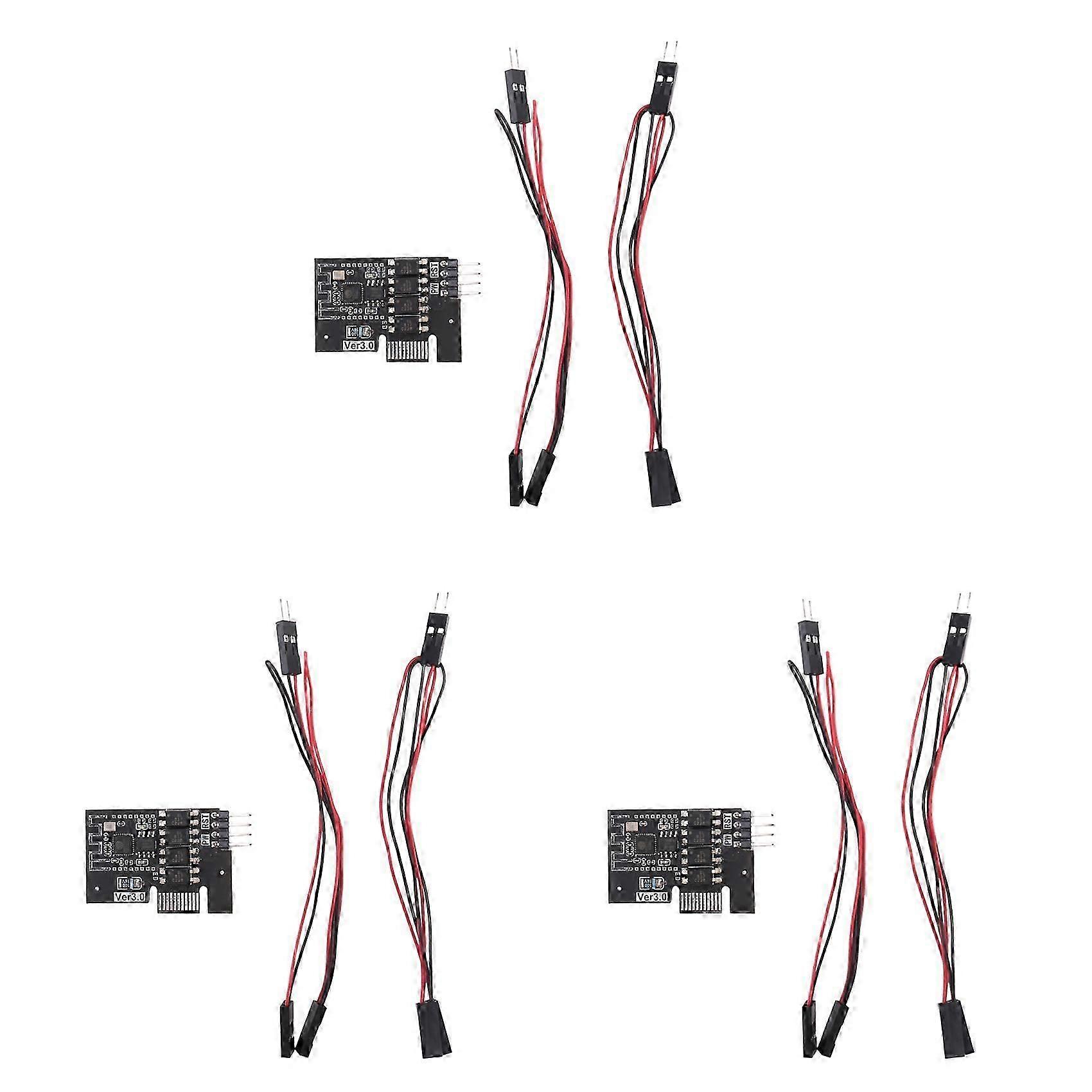 3X Desktop Computer Boot Card WiFi APP Remote Controlled Switch Card Computer Remote Boot Startup Card