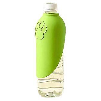 Tragbarer Trinknapf für Hunde, Trinkspender für Haustiere auf Reisen, beim Spazierengehen, Wandern und Camping, wird an einer Wasserflasche befestigt