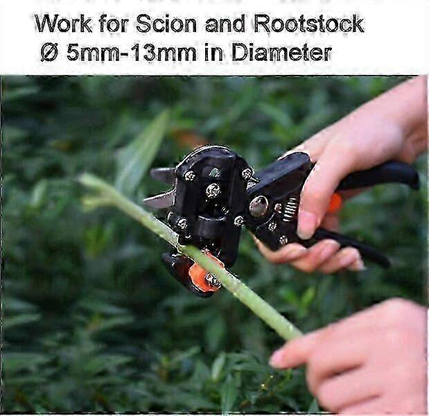 Grafting Shears, Efficient Two-in-one Multifunctional, 3 Replaceable Blades to Improve Survival Rate