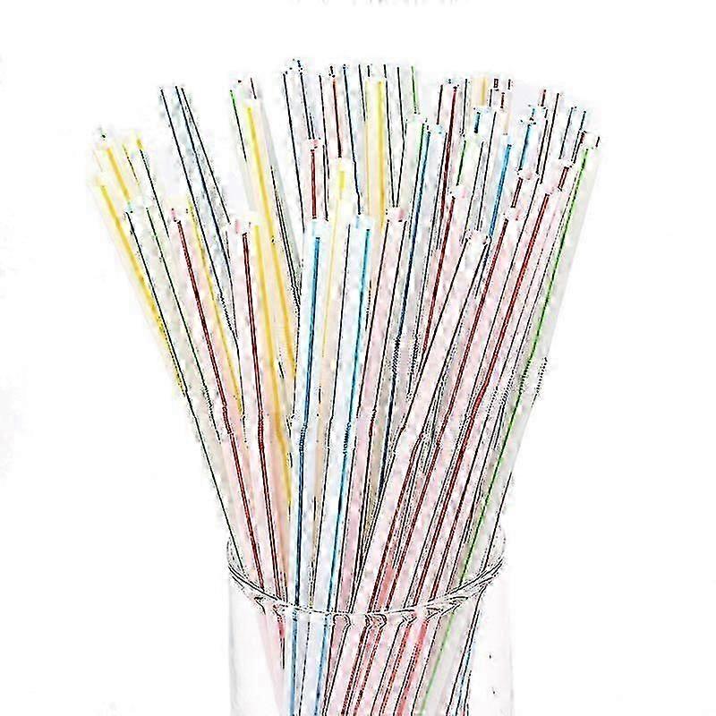200/300 Pcs Plastic Drinking Straws 8 Inches fast