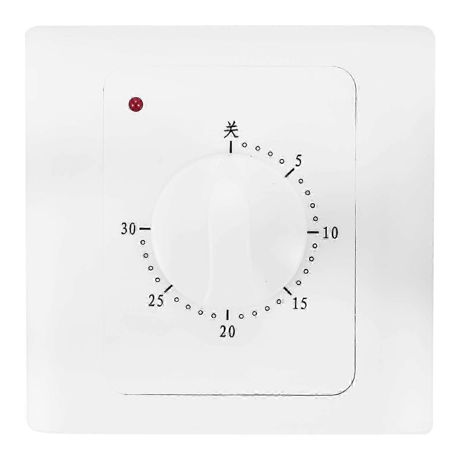 Ac 220V 10A 30Min Countdown Timer Switch Electric Digital Time Plug Control Switch Timer Socket Knob Style Mechanical