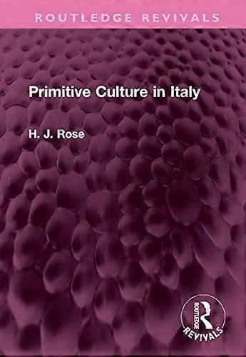Primitive Culture in Italy