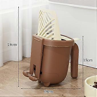 high-capacity integrated 2-in-1 cat litter scoop cat litter bin litter bin litter storage box cat cleaning tool universal
