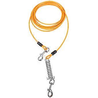 Pet Steel Wire Dog Leash Featuring Comfortable Traction Rope