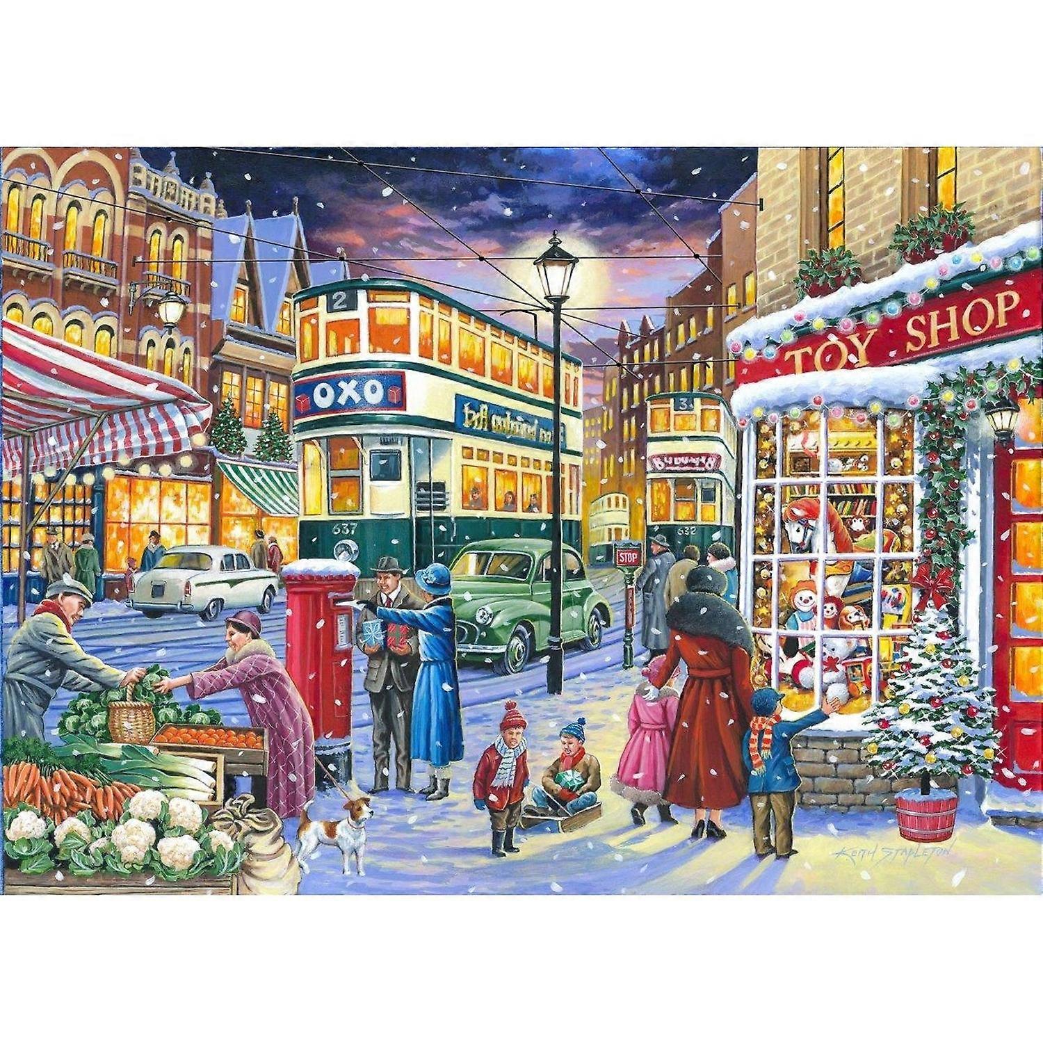 No. 19 - Catching The Tram Puzzle 1000 Pieces