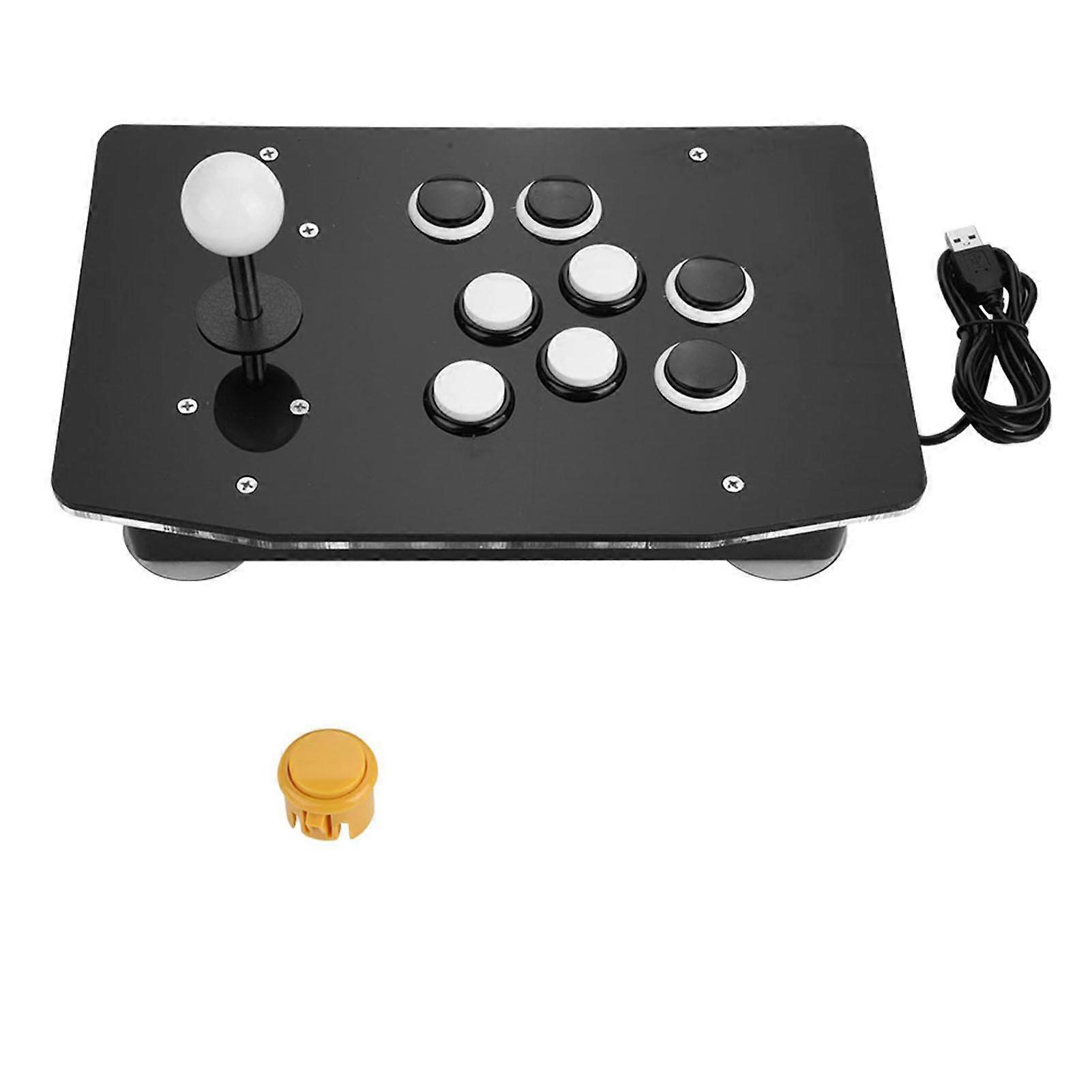 Zero Delay Joystick USB Interface Game Metal Handle Arcade Game Controller for Computer