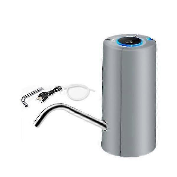 Portable Water Bottle Pump Foldable Water Pump USB Automatic Dispenser Pump Button Control