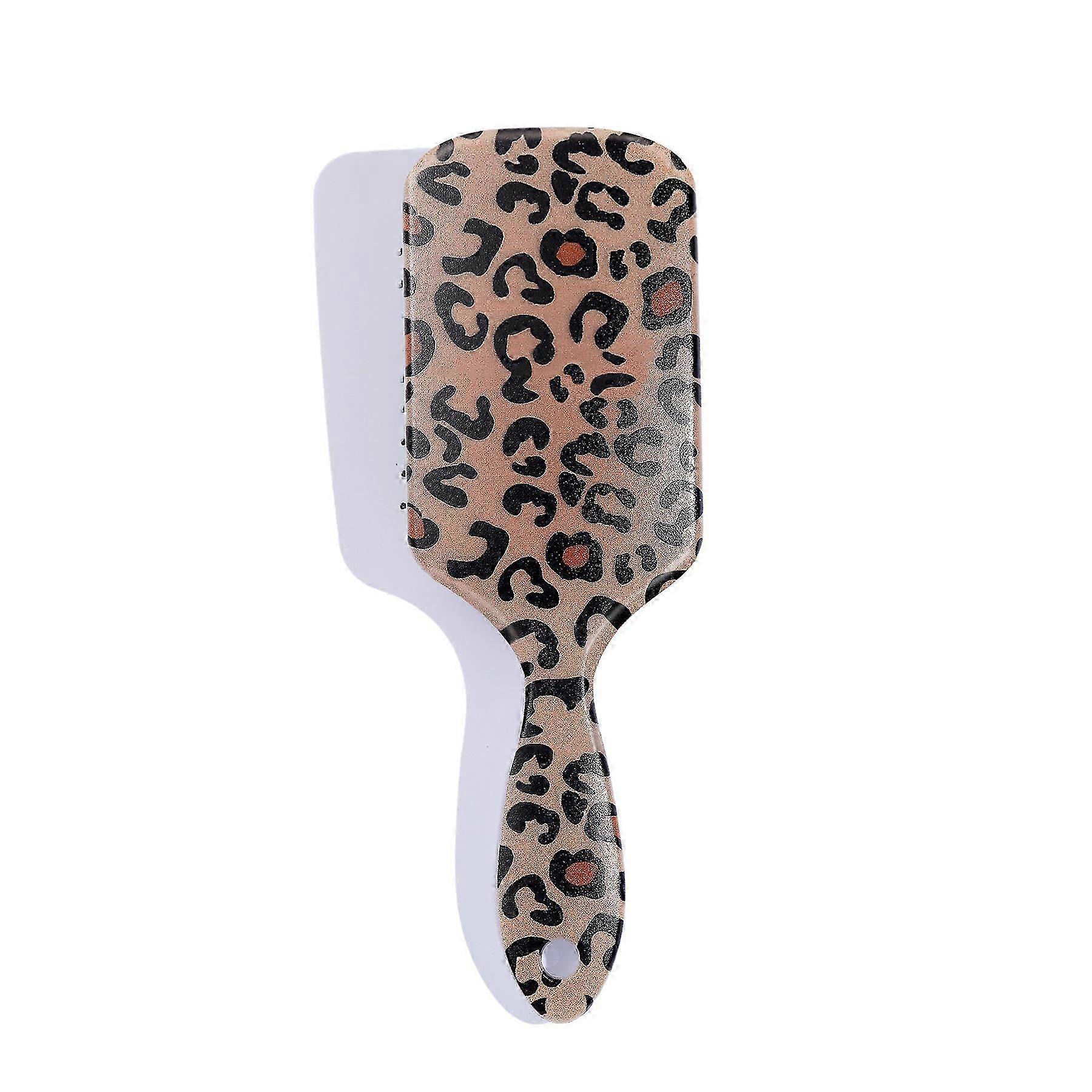 Anti-Static Leopard Square Air Comb