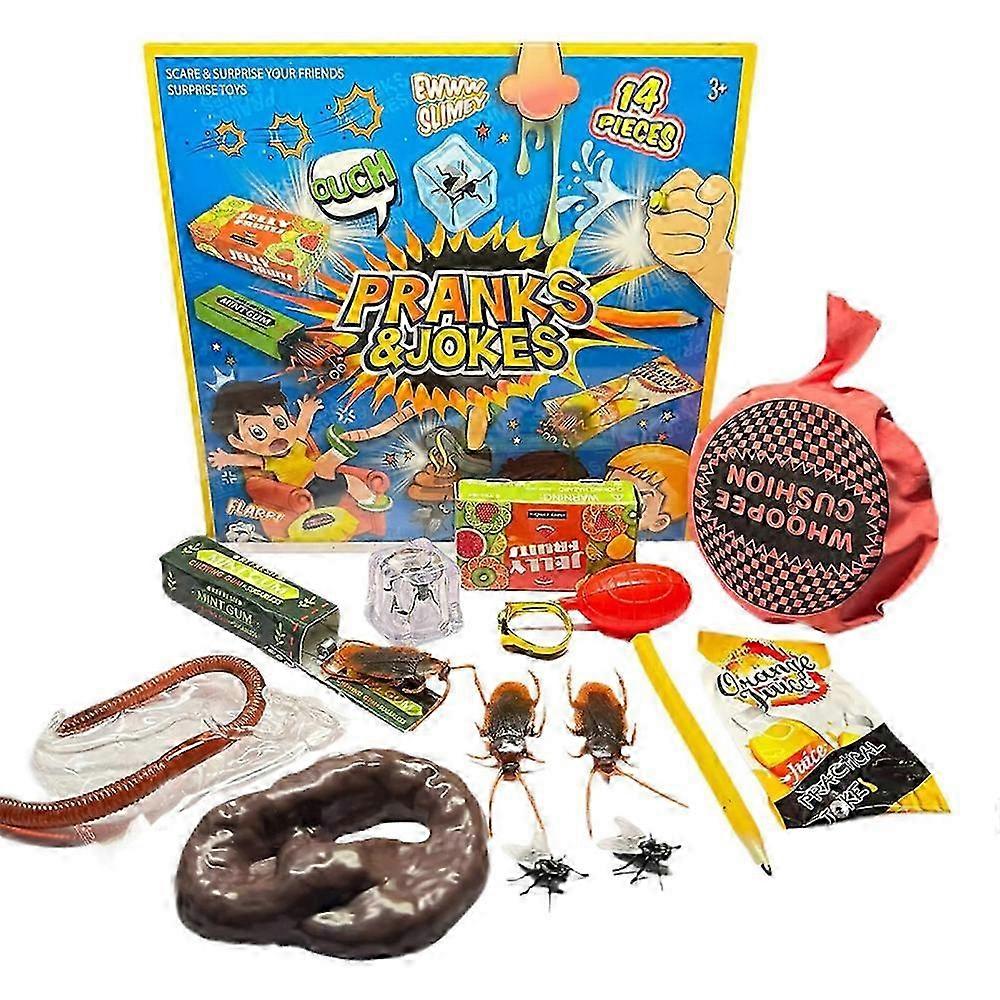 14-Piece Party Prank Gag Collection