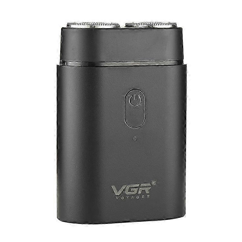 USB-Charged Rotating Dual-Head Shaver