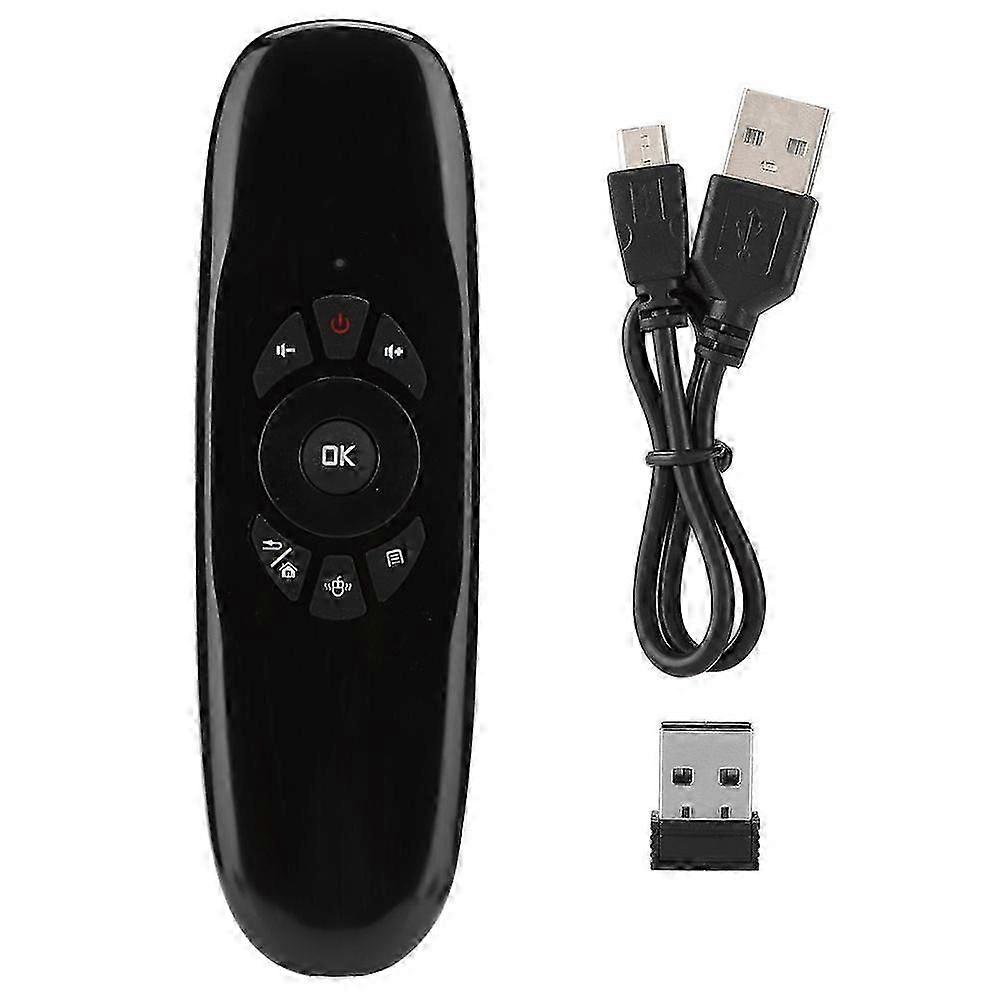 C120 USB 2.4G Wireless Flying Mouse Keyboard Remote Control compatible with Windows/Mac OS/Android/Linux