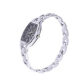 Business Quartz Watch Simple Watch for Timekeeping 2Pcs Silver Color