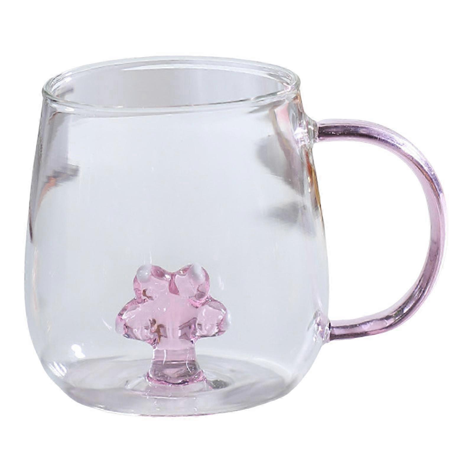 Colour-Accented 3D Base Glass Cup