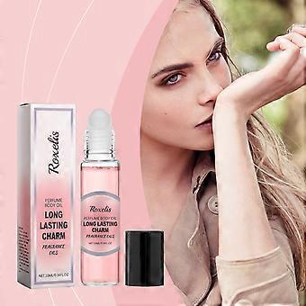 2pcs Roll-on Perfume, Women's Portable Rose Scented Perfume for Daily Use, Subtle and Refreshing
