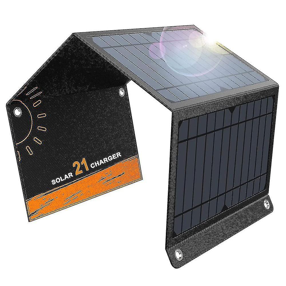 Solar Charr Solar Panels With 3 Piece Foldable Panel Has High Rate Portable Sola
