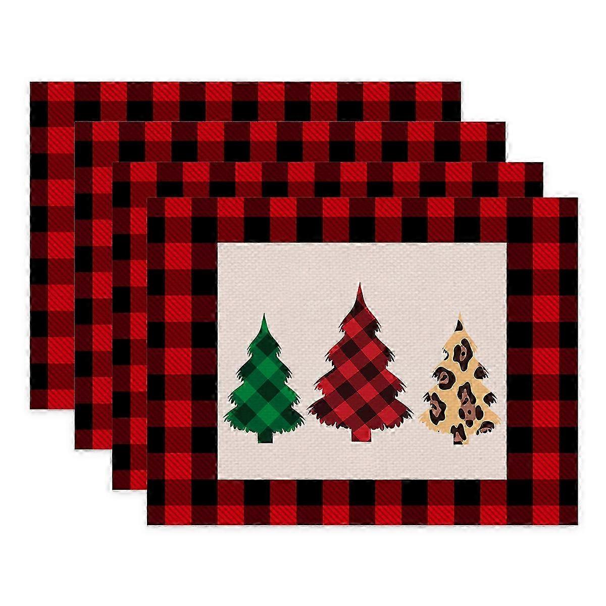 Festive Linen Dining Placemat