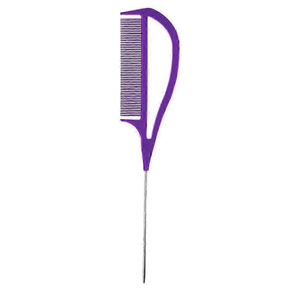 Heat Resistant Purple Teasing Comb