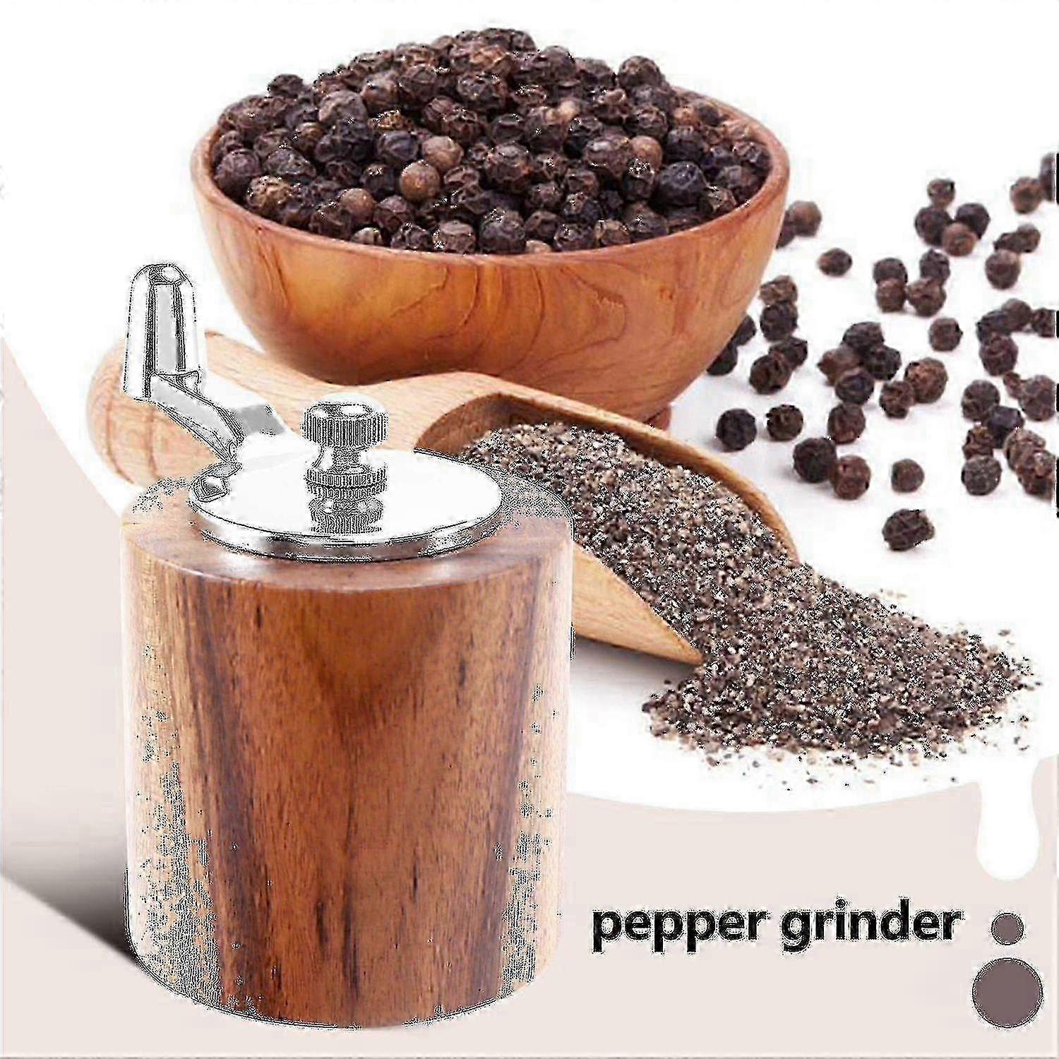 Ceramic Core Hand Crank Wood Mill