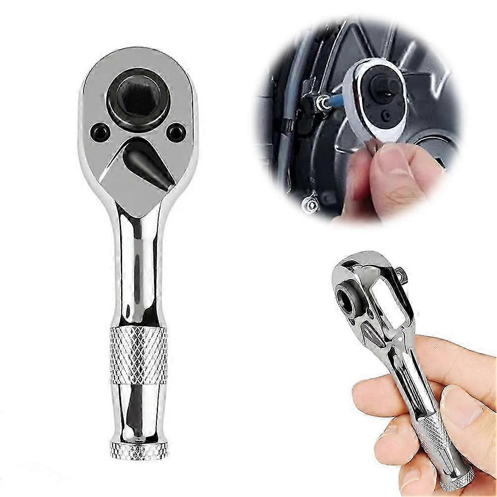 Dual Head 72-Tooth Mini Ratchet