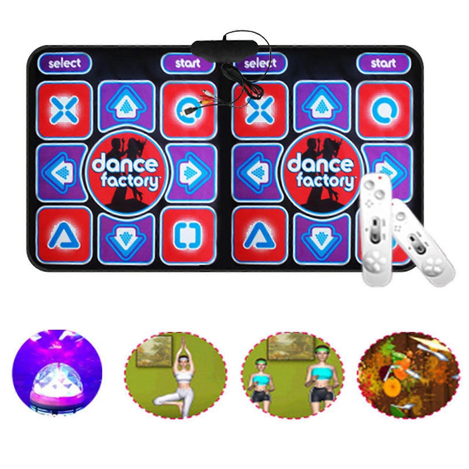 Dual Player Wired Dance Mat