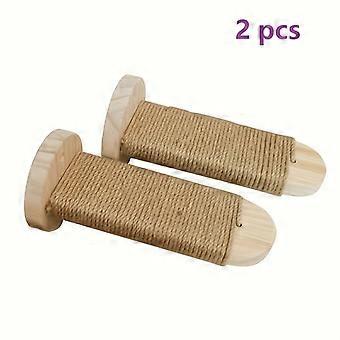 Cat Wall Stairs, Natural Wood Wall-Mounted Climbing Steps for Indoor Cats, Space-Saving Vertical Play and Scratching Post