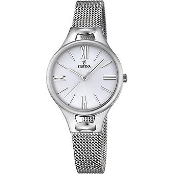 Festina Mademoiselle Quartz Analog Women's Watch with Stainless Steel Bracelet F16950/1
