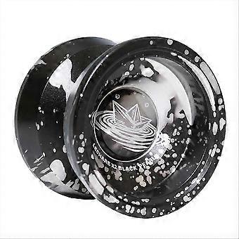 Yoyo Ball Bearings Aluminum Yoyo Ball Black Silver-JNNJV