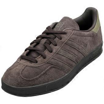 adidas Gazelle Indoor Mens Casual Trainers in Dark Brown