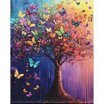 Butterfly Tree Jigsaw Puzzle for Adults Beginner RNB1247