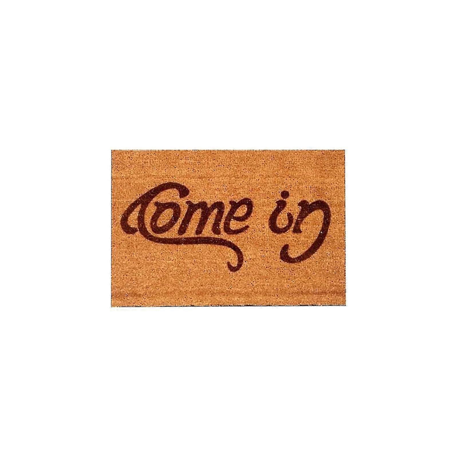Reversible Welcome Go Away Doormat