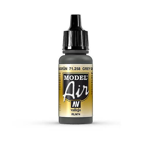 GRY GRN Vallejo 模型空气液体丙烯酸颜料 Finest 丙烯酸树脂 II 17mL