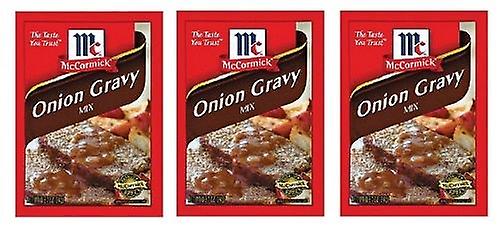 McCormick Onion Gravy Mix 3 Packet Pack
