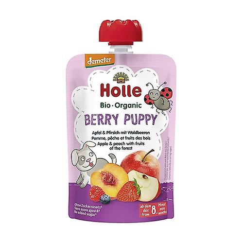 Smoothie berry puppy apple, peach and forest fruits Bio 8m+ 100 g (Peach - Apple - Wild berries)