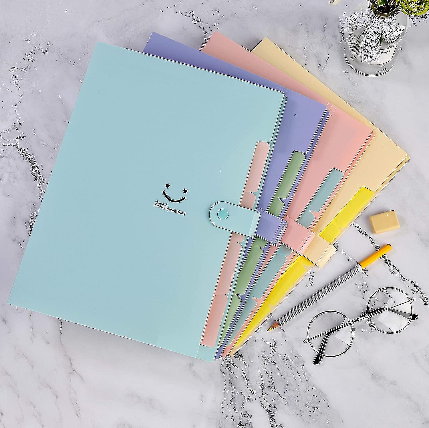 Document Folder A4 Compartment Folder Organizer File Organizer With Lock Button Organizer Folder