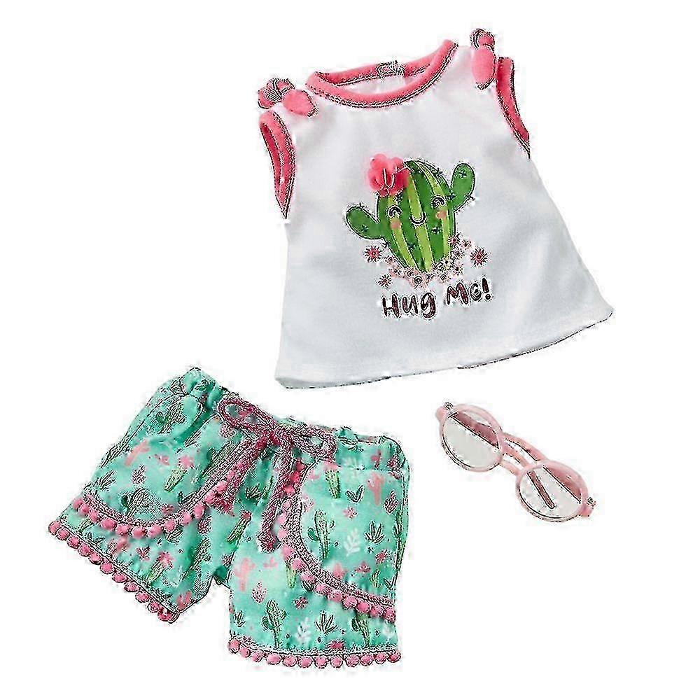 My Life As Pink & Green Cactus Outfit For 18 Inch Doll, 1 Ea