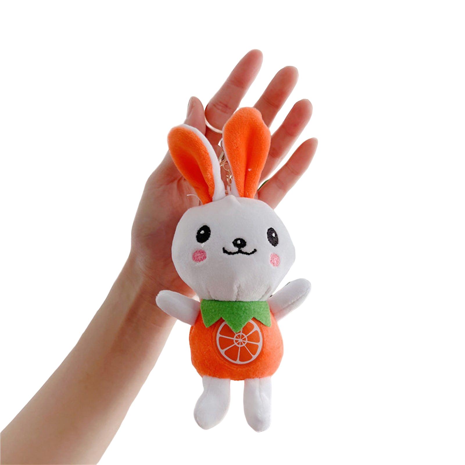 15cm Bunny Plush Keychain Pendant Plush Animals Decoration Pendant Plush Toy For Toddlers Children