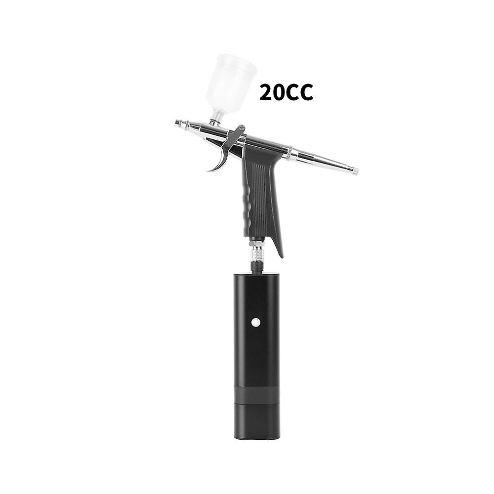 Wholesale New Version Portable Airbrush Compressor 0.3mm Nozzle Big Capacity Ink Cup Trigger Spary Gun Pocket Pneumatic Tool