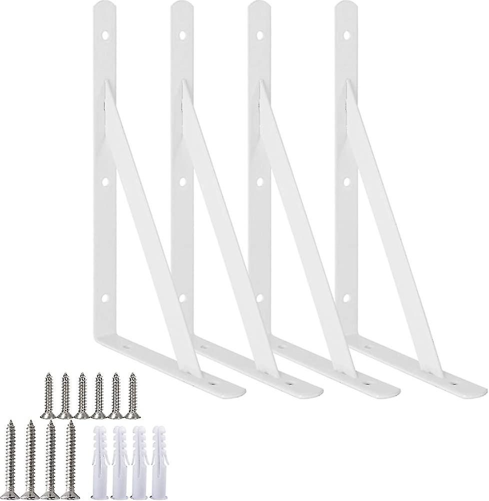 Heavy Duty Shelf Brackets Triangle Shelving Brackets Right Angle Wall Mounted