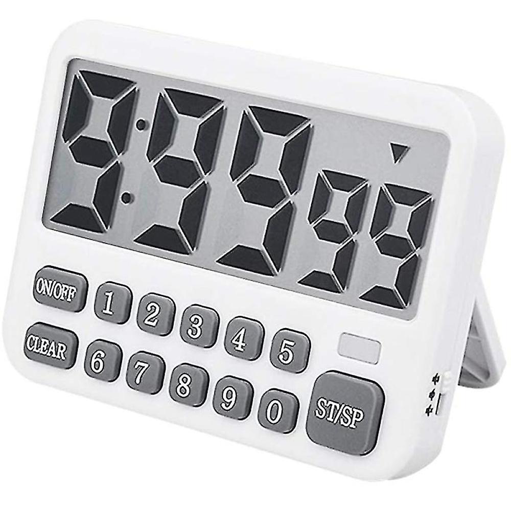 Digital Kitchen Timer, Large Display Cooking Timer Cycle Count Up/down Timer With Digits Directly I