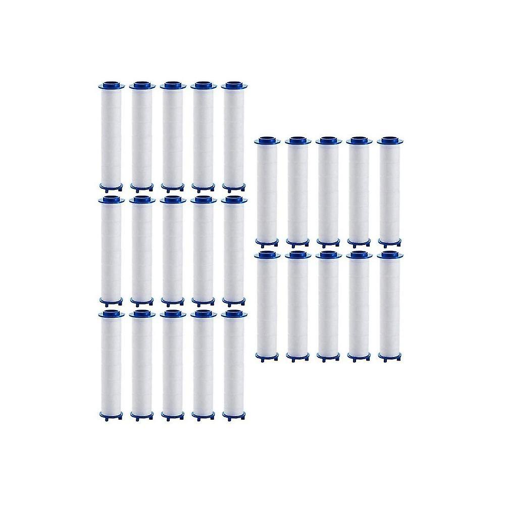 25pcs Universal Pp Cotton Shower Filters Replacements Shower Water Filters