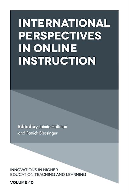 International Perspectives In Online Instruction Hardback Book