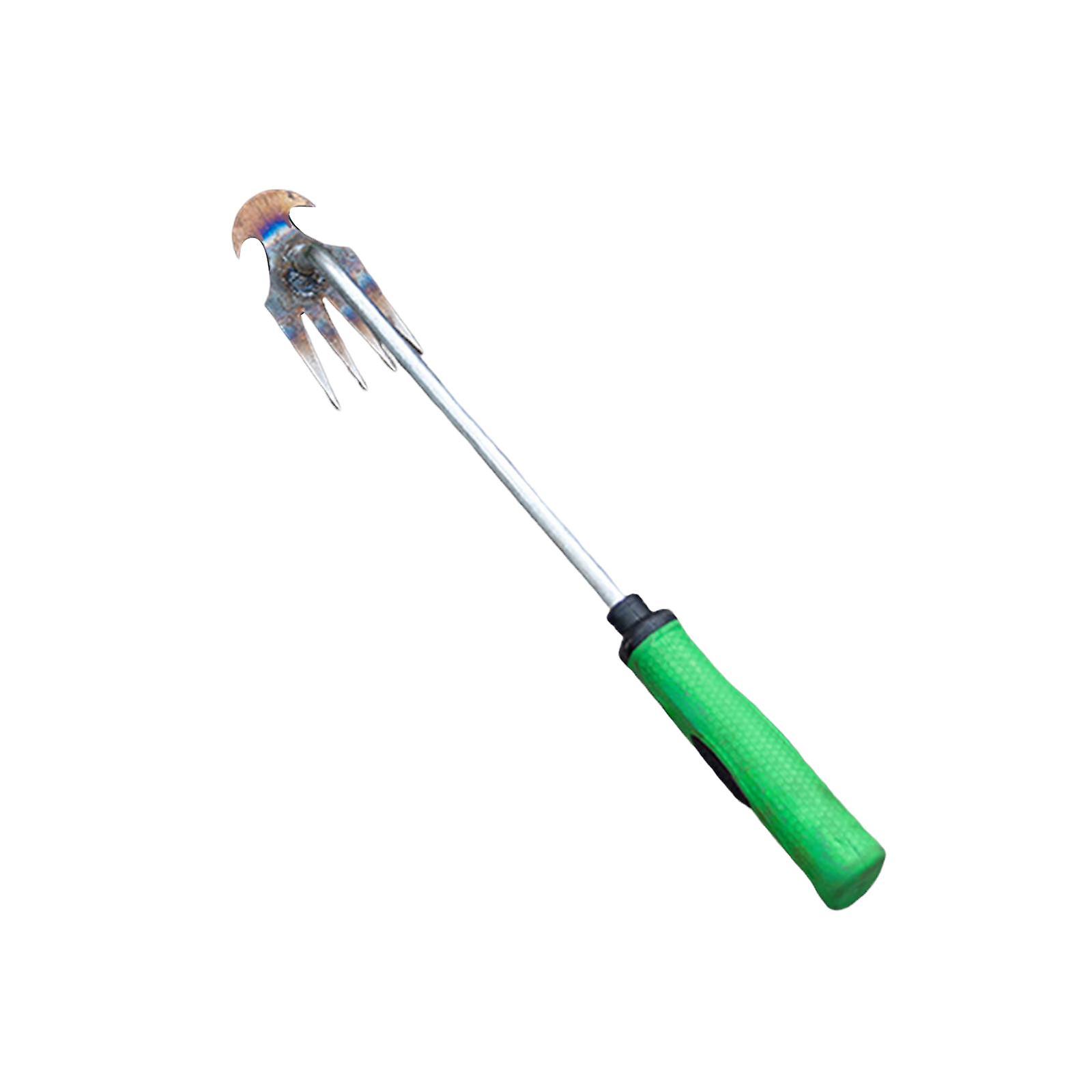 Hand Weeder Narrow Gaps with Handle Weed Puller for Backyard Garden Bonsai