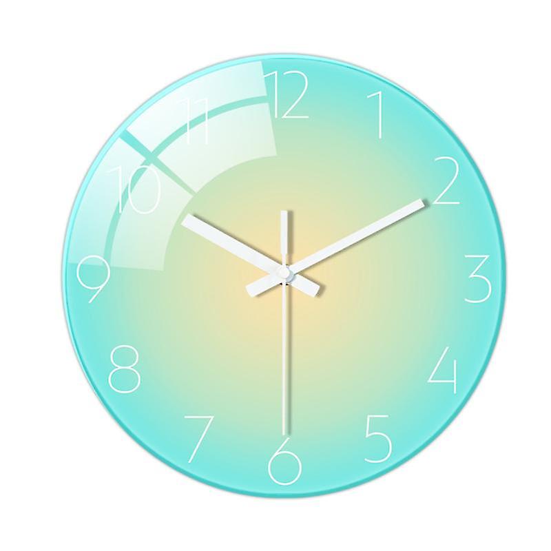 Wall Clock Silent Modern Battery Operated Easy to Read Quiet Quartz Clock Precise Time Display Clock