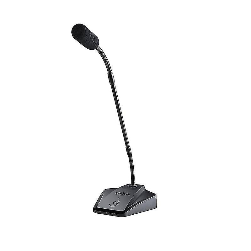 Takstar Ms-580 Wired Desktop Gooseneck Microphone Built-in Usb Sound Card Chip For Video Conversation And Live Stream