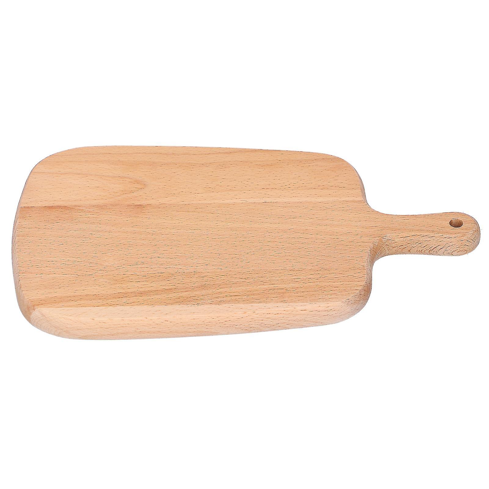 Beech Cutting Board Barbecue Pizza Bread Vegetable Fruit Wooden Chopping Board