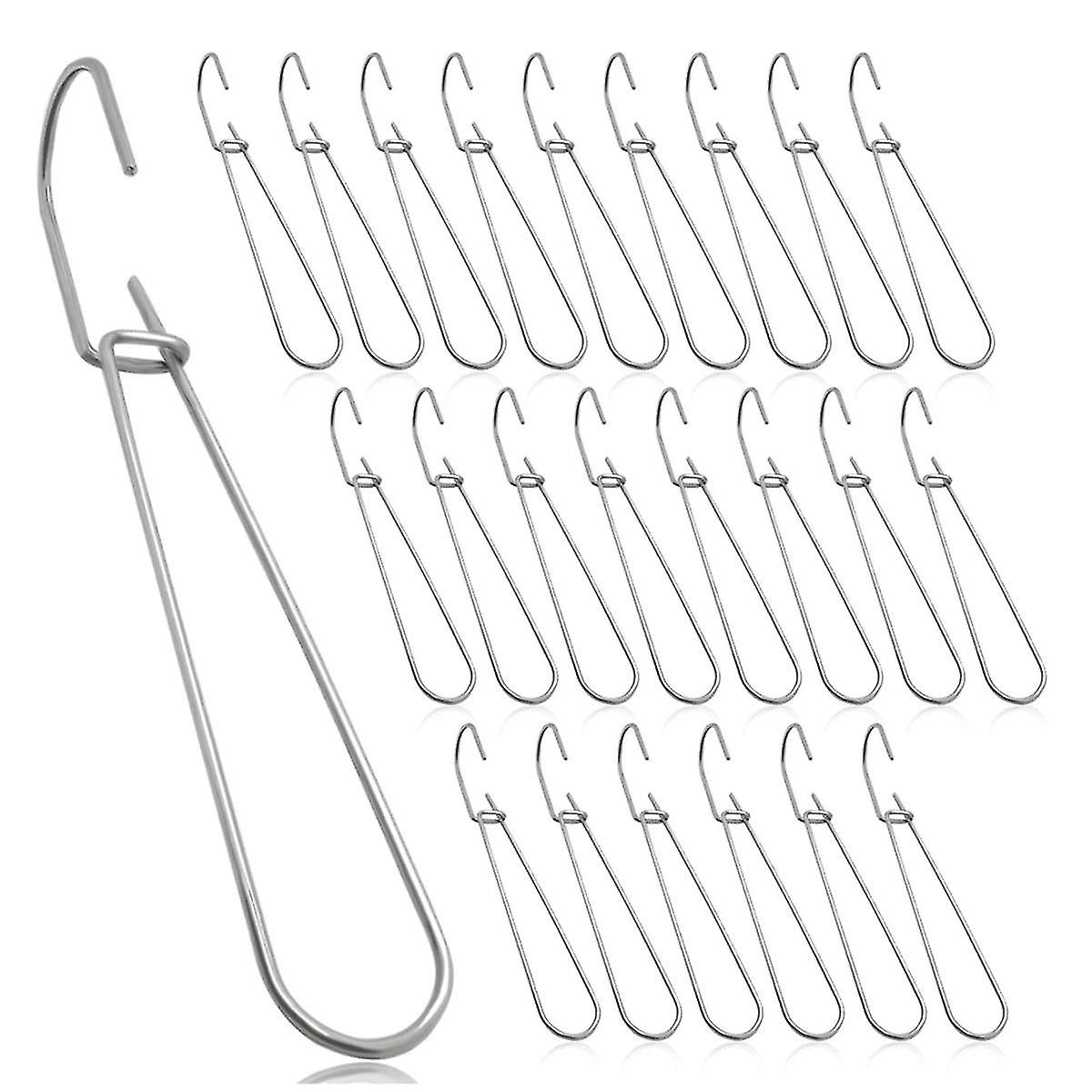 24 Pcs 7.3 Inch Metal Pattern Hooks Sewing Pattern Making Hanging Hanger